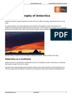 AntarcticGlaciers Physical Geography of Antarctica