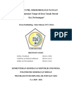 Diii-3b Laporan PBL Mikrobiologi Pangan