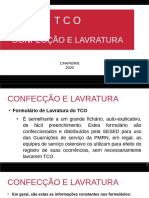 TCO - Lavratura e Confecção