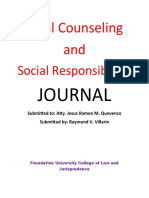 Legal Counseling Journal Raymond