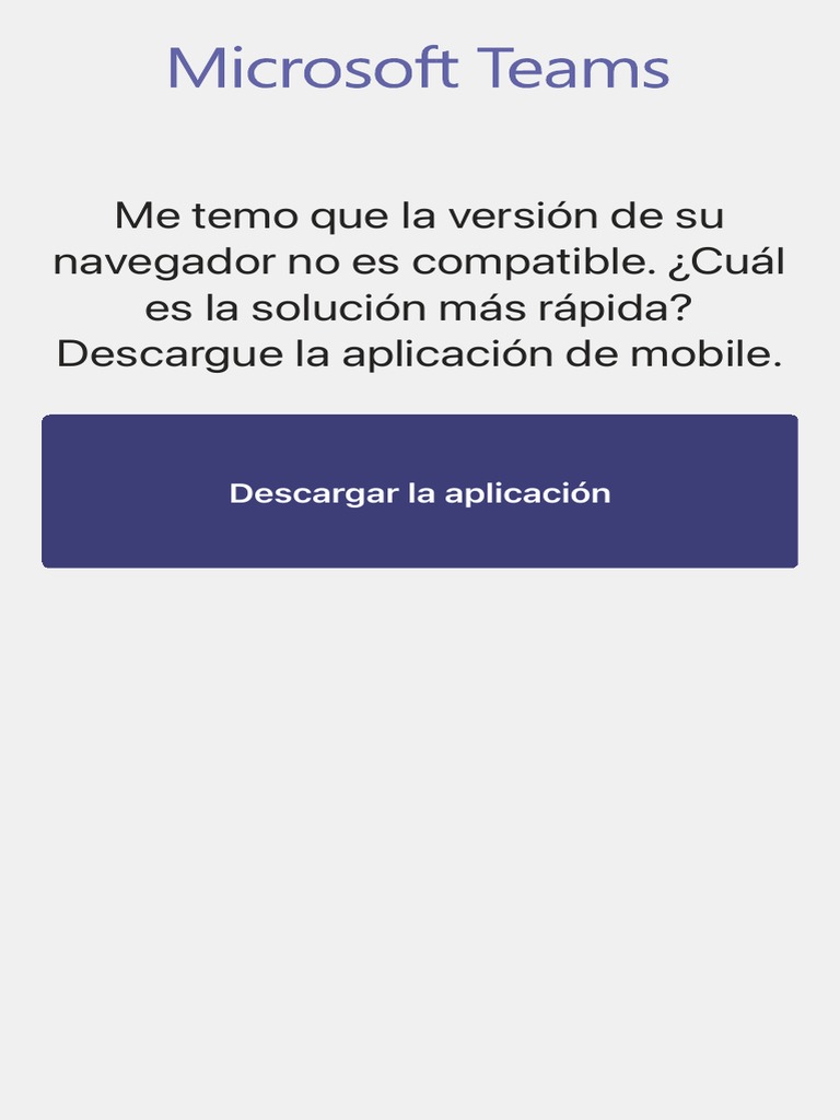 Microsoft Teams - Se Ha Producido Un Error | PDF