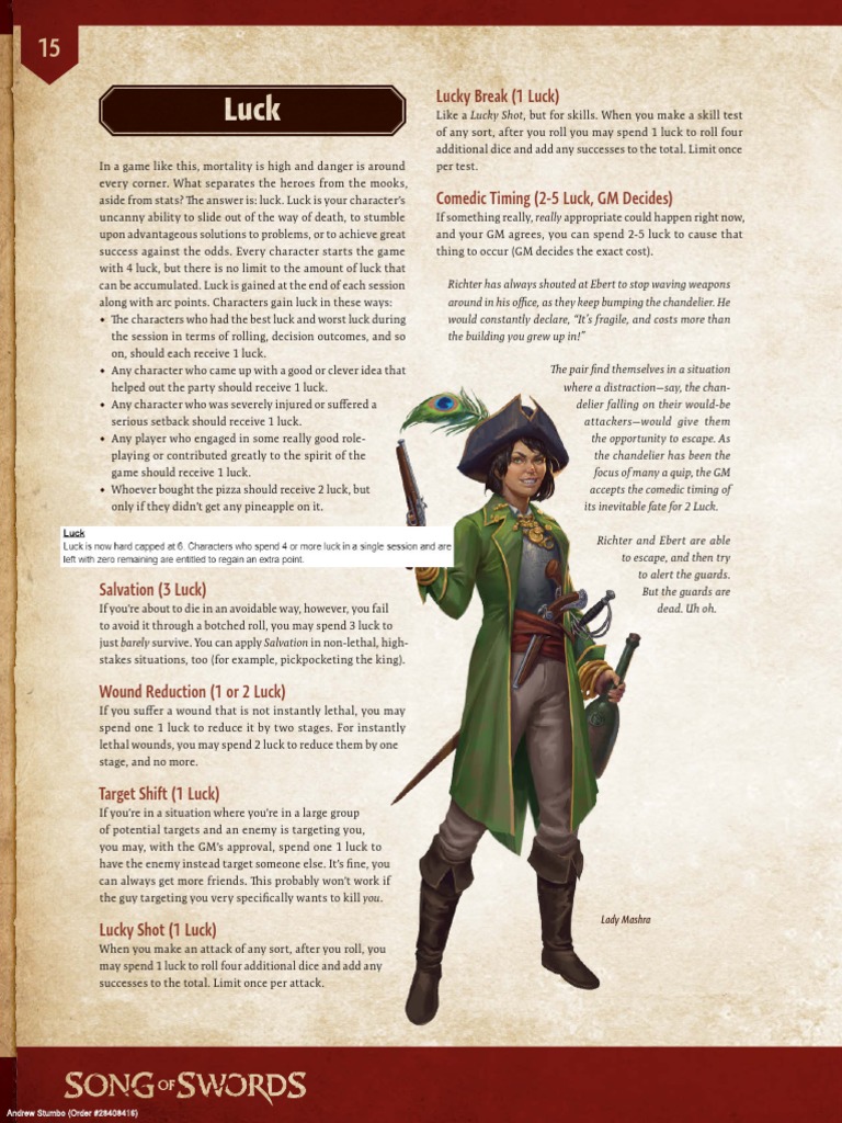 Song of Swords Luck+Grit Rules PDF Luck(01)