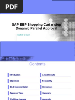 EBP Shopping Cart Approvals