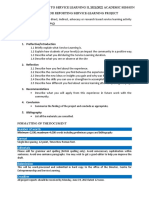 GST1106 - Template For Reporting Service Learning Activities - 2021-2022 Session