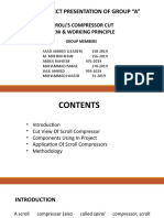 Group A FYP Cutview & Working Principle of Scroll Compressor