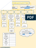 Determinantes Organizador Gráfico