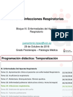 2018-10-29 Tema 19. Infecciones Respiratorias