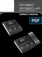 DigiTech RP360-RP360XP Manual 5041674-B