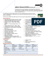 Bluetooth Low Energy (BLE) 5 Module BT840F: Specifications