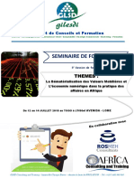 Seminaire de Formation OHADA Sur La DEMAT Des Titres