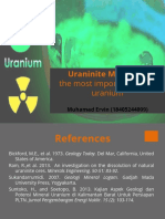 Uraninite Minerals