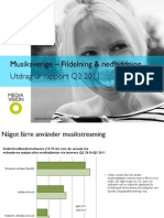 Musiksverige Svenskarnas Internet Van or Q2 20111