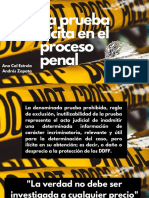 La Prueba Ilícita en El Proceso Penal