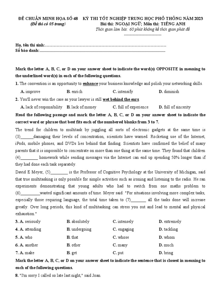 Đề 48 Download Free PDF Typewriter News