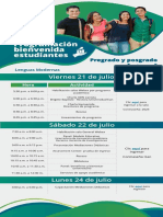 LENGUAS MODERNAS - BIENVENIDA - AGENDA Y ENLACES DE CONEXIONES - Virtual - 2023 2 C3 - Julio 2023 4