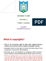 IT Law - Lecture 2.1