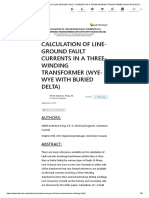 CALCULATION OF LINE-GROUND FAULT CURRENTS IN A THREE-WINDING TRANSFORMER (WYE-WYE WITH BURIED DELTA) - LinkedIn