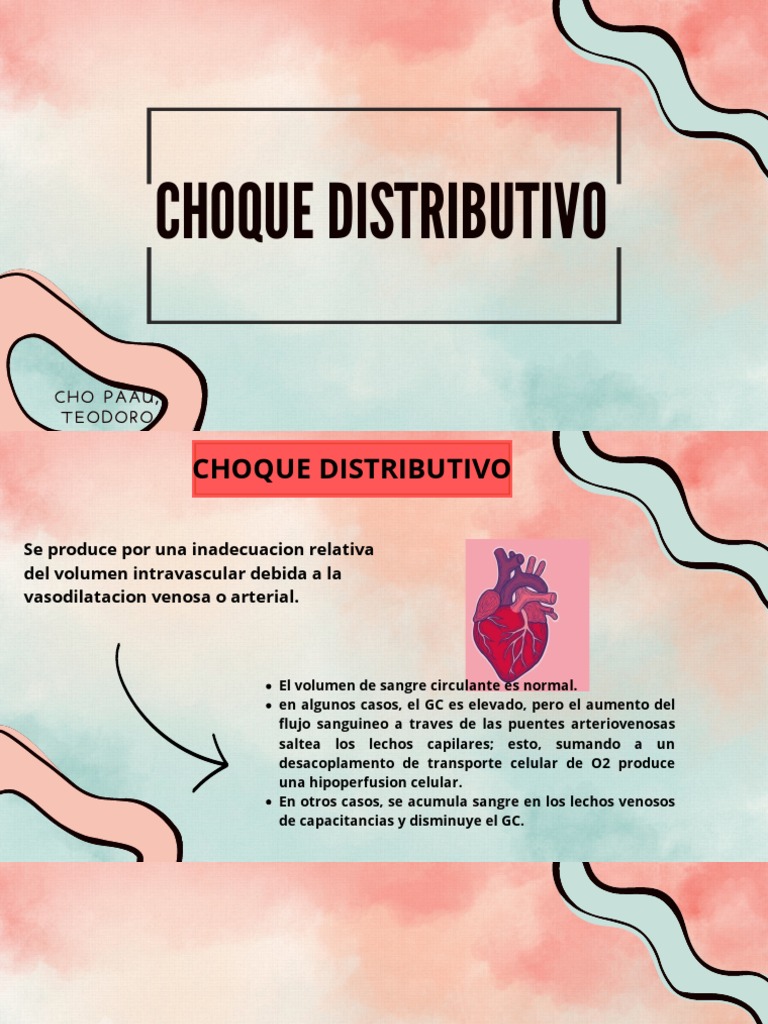 Choque Distributivo PDF