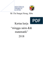 Kertas Kerja MT Sains