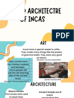 Art and Architecture of Incas