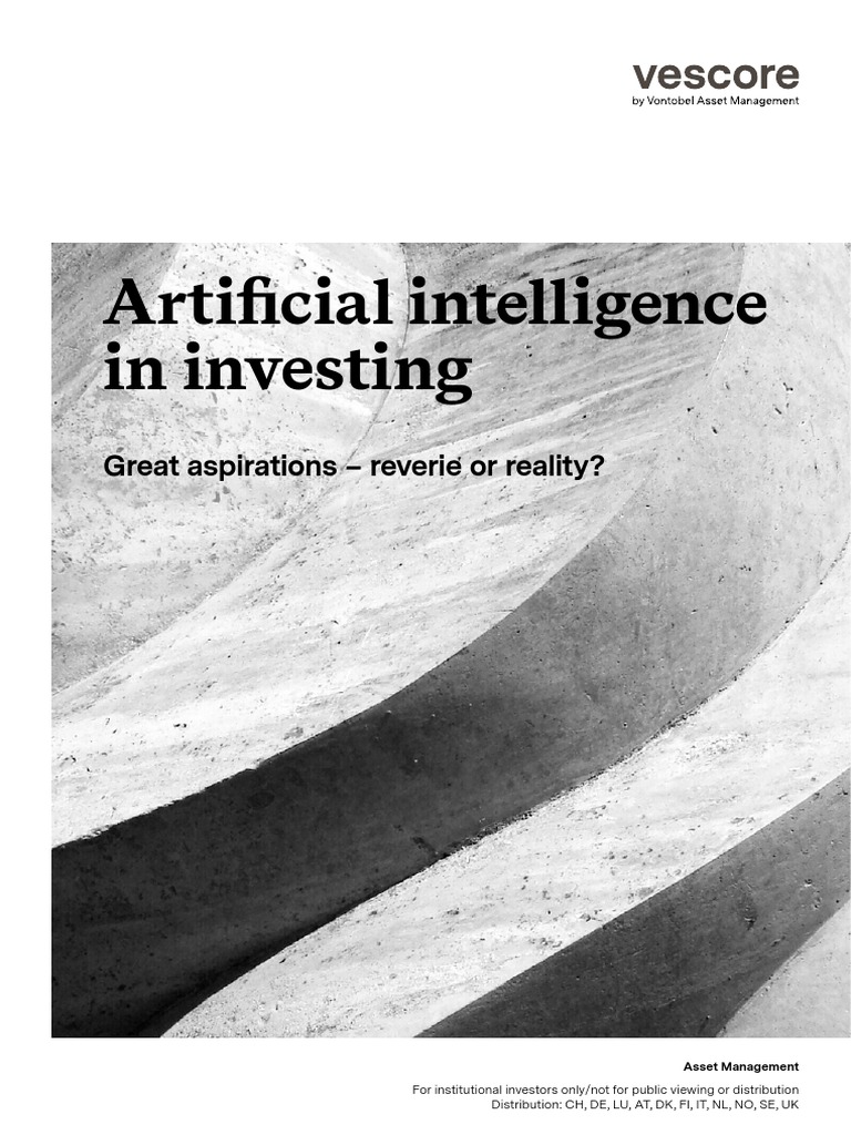 Artificial Intelligence in Investing - 20180501 - EN | PDF
