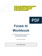 Finish It! Workbook