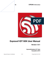 Espressif Esp8266 Iot SDK User Manual en v1.0.1