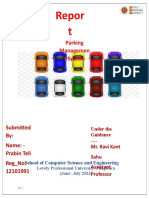 Report Car Parking