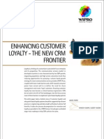 Enhancing Customer Loyalty New CRM Frontier