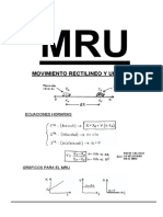 MRU I (Clase 3, 4 y 5)