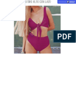Corpiño Bikini Tiro Alto (Bikini Con Lazo)