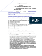 Asignación Número 2. Presupuesto - Publico