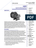 LQ25 Liquid Fuel Metering Valves