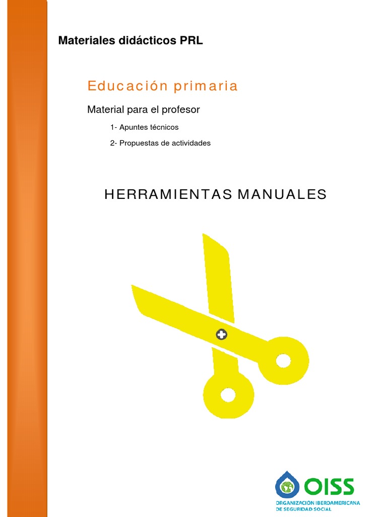 Seguridad en Herramientas Manuales PRL | PDF | Herramientas | Cuchillo