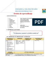 Sesión Ordenamos Usando La Tabla Numérica