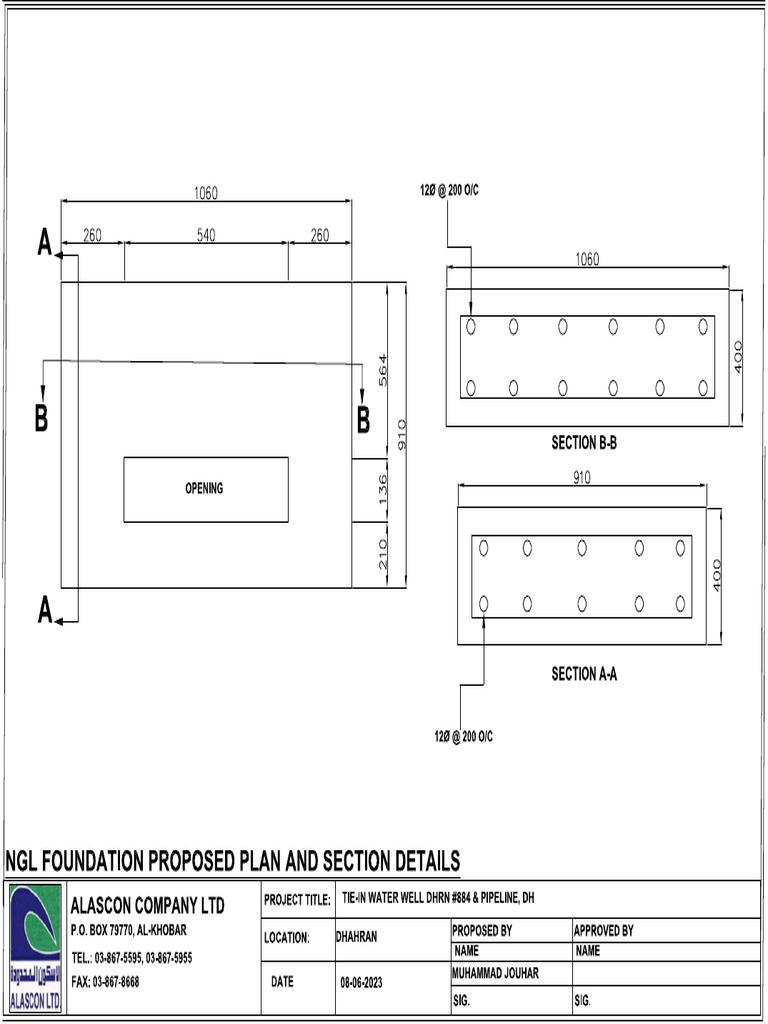 Proposal Drawing Model (1) | PDF
