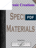 Phrenic Creations - Special Materials