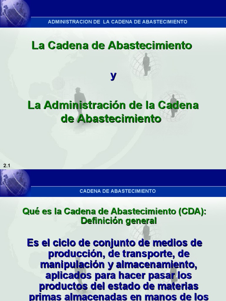 Administración de la Cadena de Abastecimiento | PDF | Informática