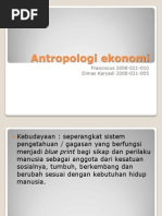 Antropologi Ekonomi