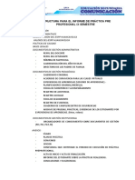 Estructura Del Informe de La Práctica Docente Viii