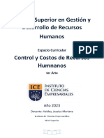 Dossier Control y Costos de RRHH