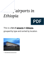 List of Airports in Ethiopia - Wikipedia
