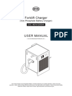 480V Forklift Charger - User Manual