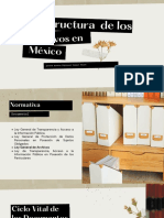 Estructura de Los Archivos en México