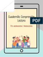 Cuadernillo Adolescentes Comprensión Lectora Adolescentes