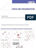 Networks, Space and Organisations: Kerstin Sailer