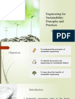 Engineering For Sustainability