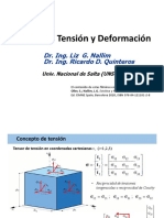 Cap 3 - Estado de Tensión y Deformación