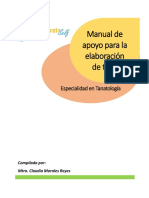 Manual para Elaboracion de Tesis Especialidad - Ihself