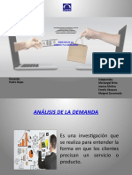 Analisis de La Oferta y La Demanda